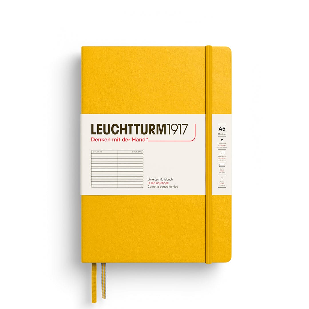 Favorite Story LEUCHTTURM1917 Ruled / Sunflower - NEW! Notebooks - Medium (A5) Hardcover