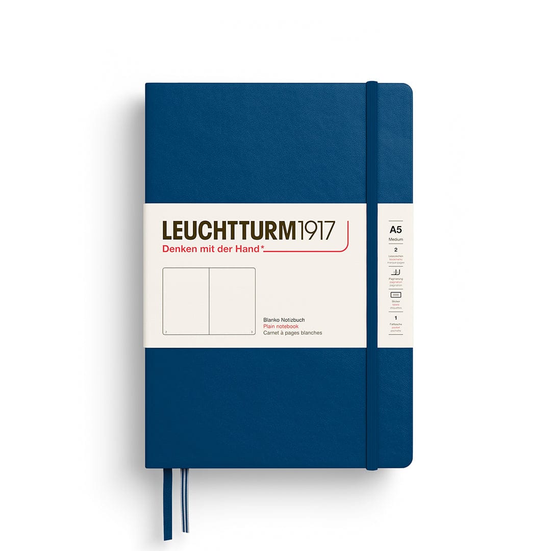 Favorite Story Notebook LEUCHTTURM1917 Plain / Indigo Notebooks - Medium (A5) Hardcover