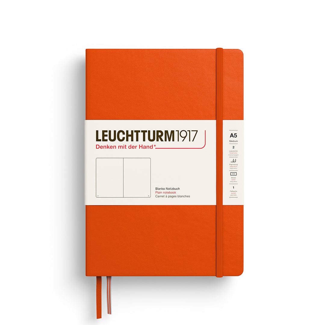 Favorite Story Notebook LEUCHTTURM1917 Plain / Pumpkin Notebooks - Medium (A5) Hardcover