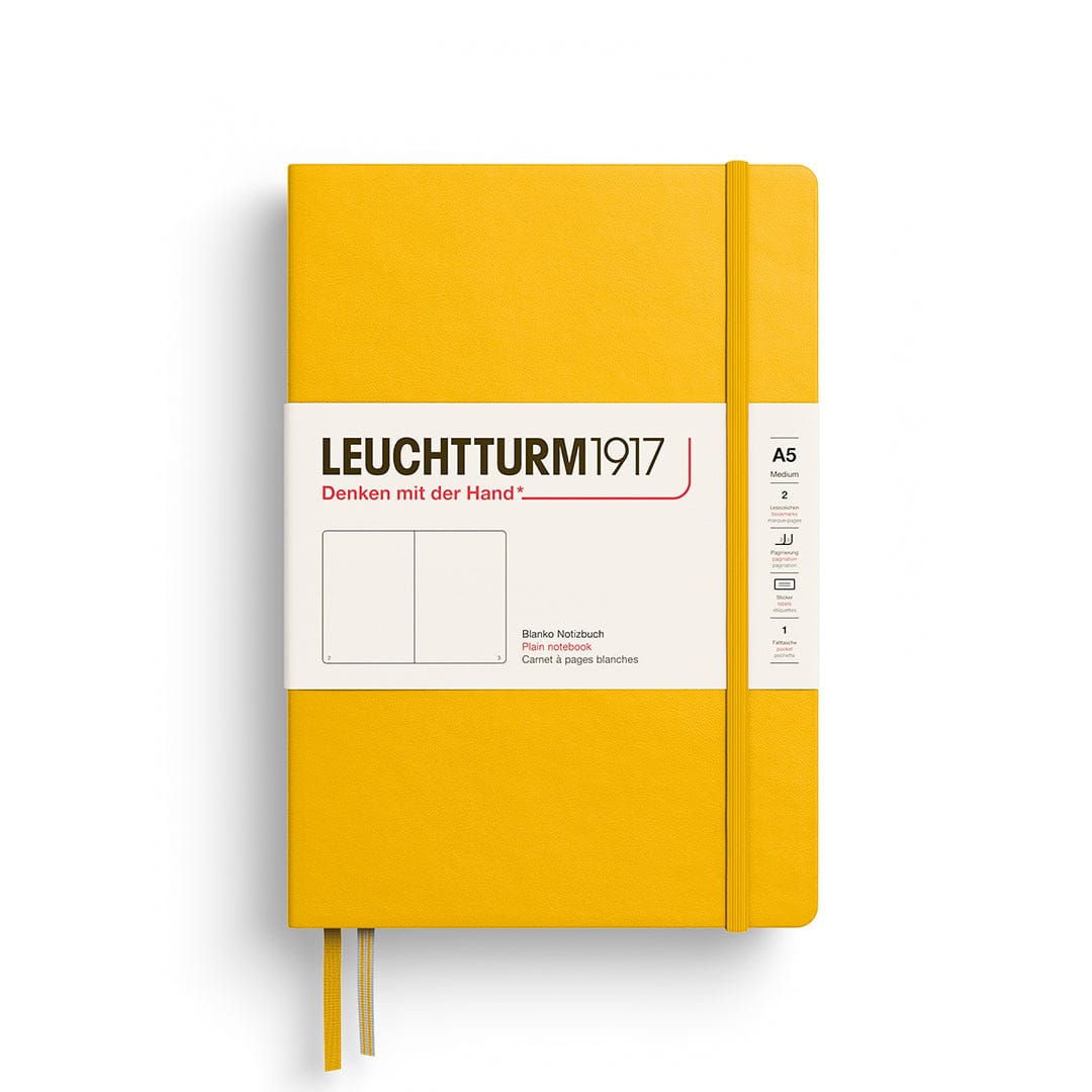 Favorite Story Notebook LEUCHTTURM1917 Plain / Sunflower Notebooks - Medium (A5) Hardcover
