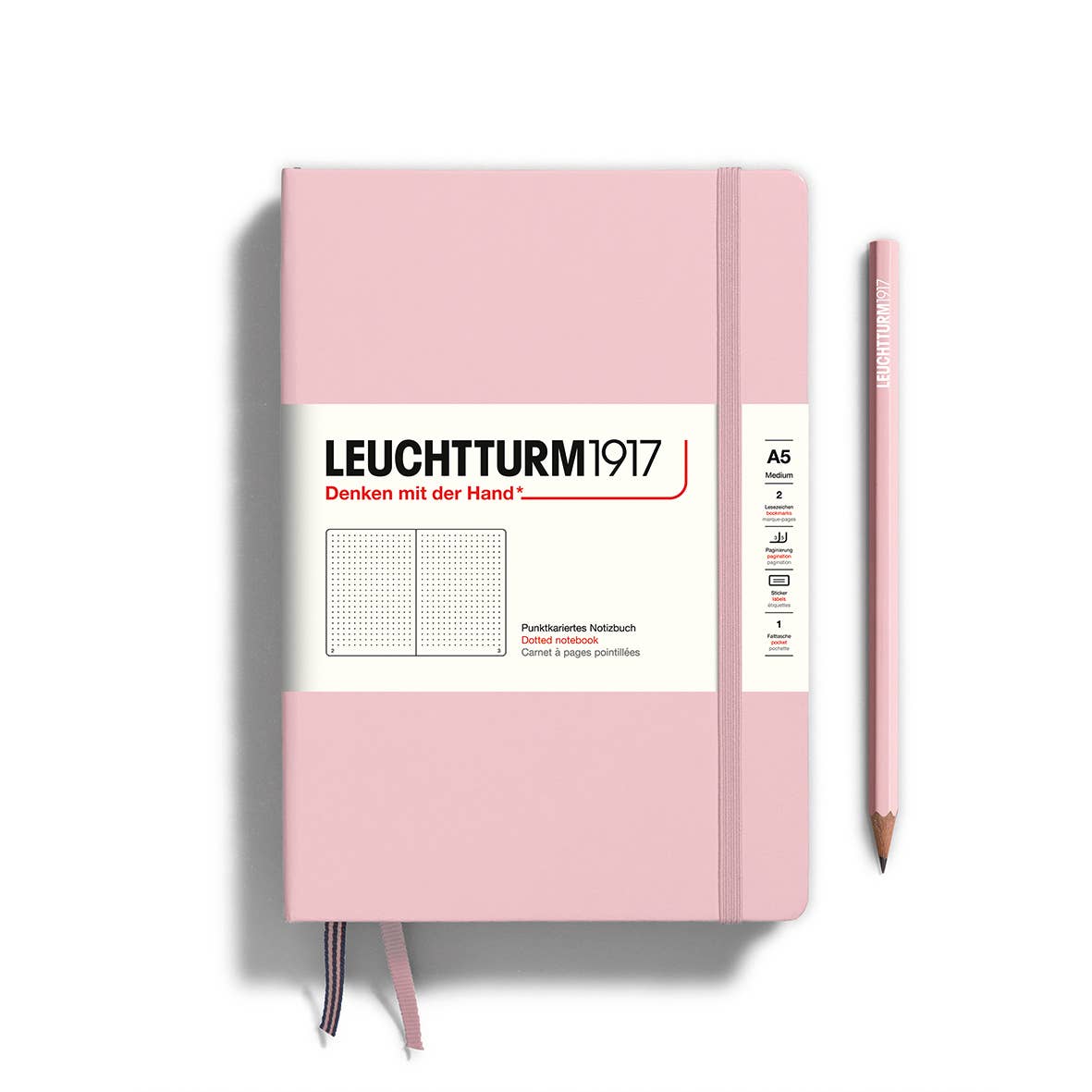 Favorite Story LEUCHTTURM1917 Dotted / Powder / Hardcover Notebooks - Medium (A5)