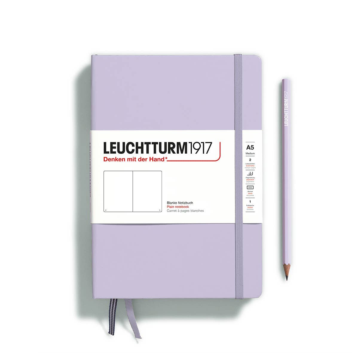 Favorite Story LEUCHTTURM1917 Plain / Lilac / Hardcover Notebooks - Medium (A5)