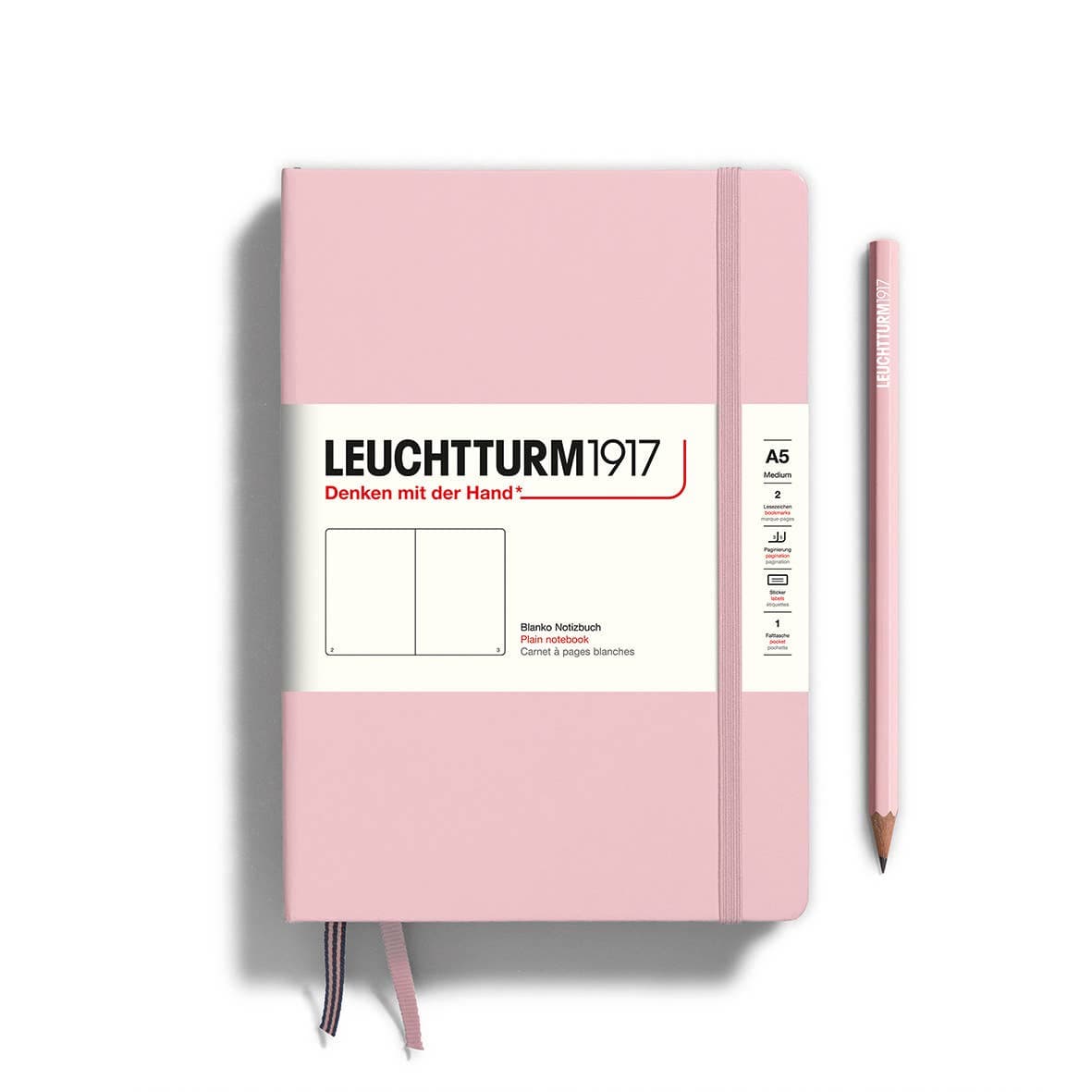 Favorite Story LEUCHTTURM1917 Plain / Powder / Hardcover Notebooks - Medium (A5)