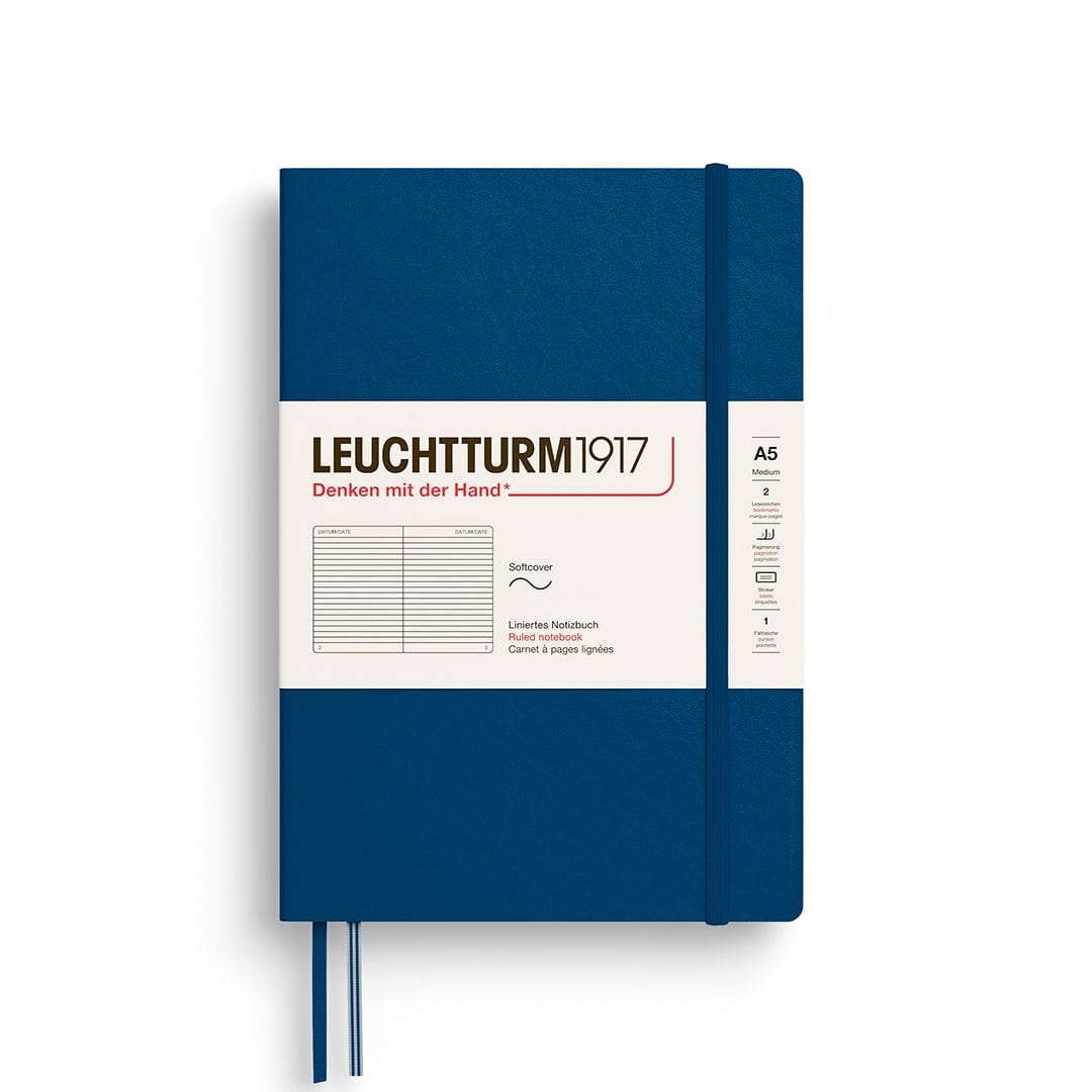 Favorite Story LEUCHTTURM1917 Ruled / Indigo - NEW! Notebooks - Medium (A5) Softcover