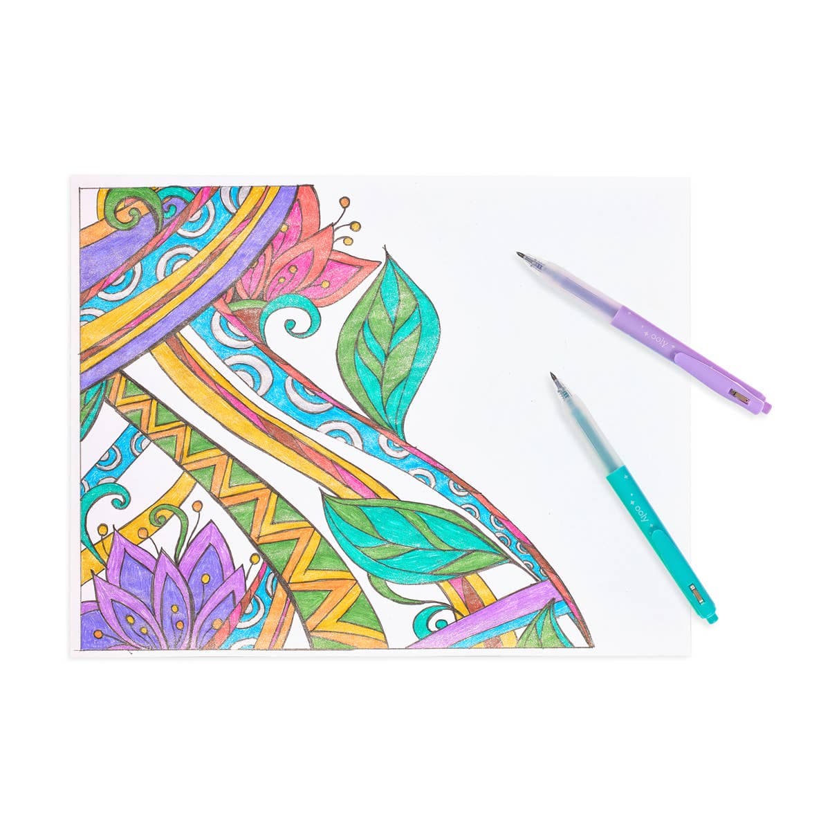 Favorite Story OOLY Oh My Glitter!: Retractable Glitter Ink Gel Pens (Set of 12)