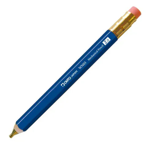 Favorite Story Mechanical Pencil Ohto Blue Ohto Wooden Mechanical Pencil, 2.0mm