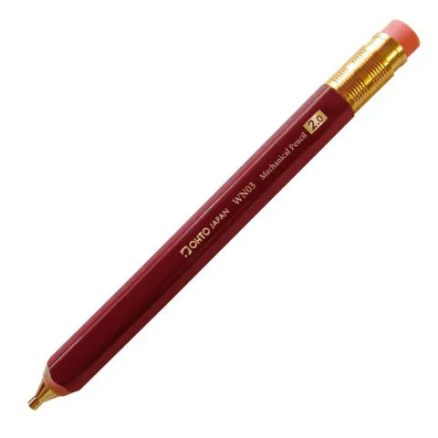 Favorite Story Mechanical Pencil Ohto Wine Ohto Wooden Mechanical Pencil, 2.0mm
