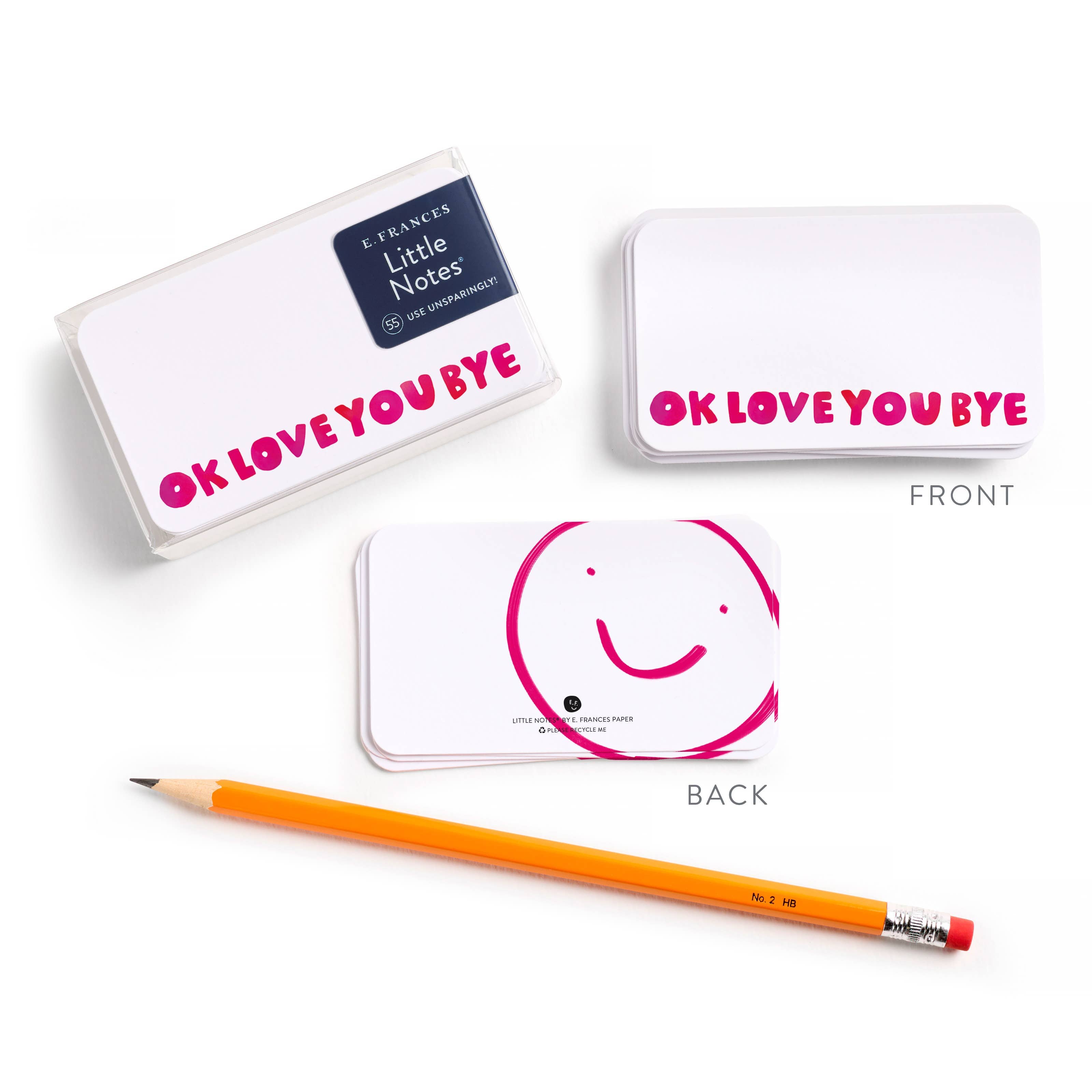 Favorite Story E. Frances Paper OKloveyoubye Little Notes® – Mini Notecard Pack, Set of 55