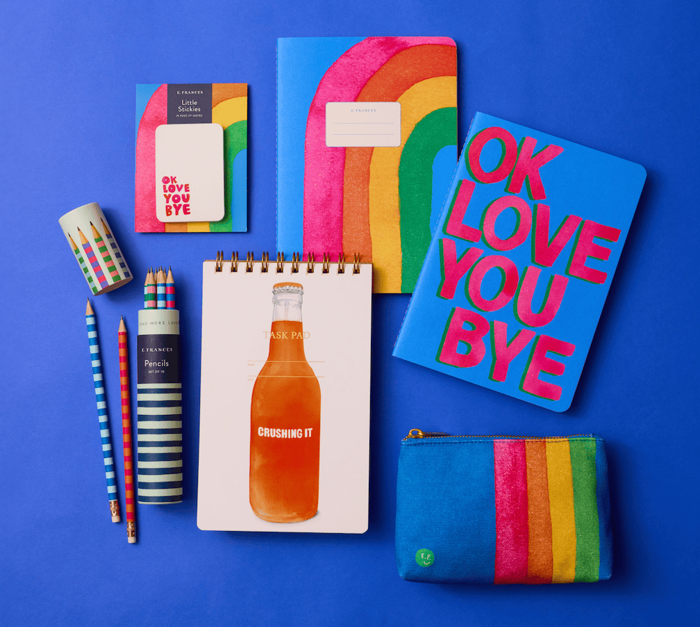 Favorite Story E. Frances Paper OkLoveYouBye Little Sticky Notes, 3M-Backed