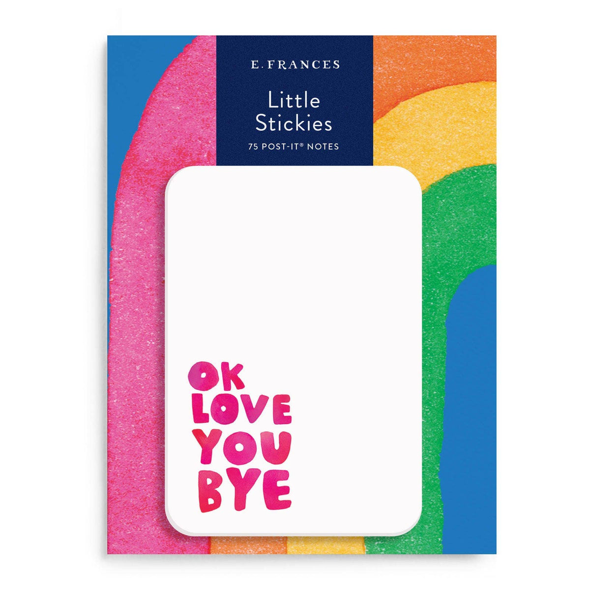 Favorite Story E. Frances Paper OkLoveYouBye Little Sticky Notes, 3M-Backed