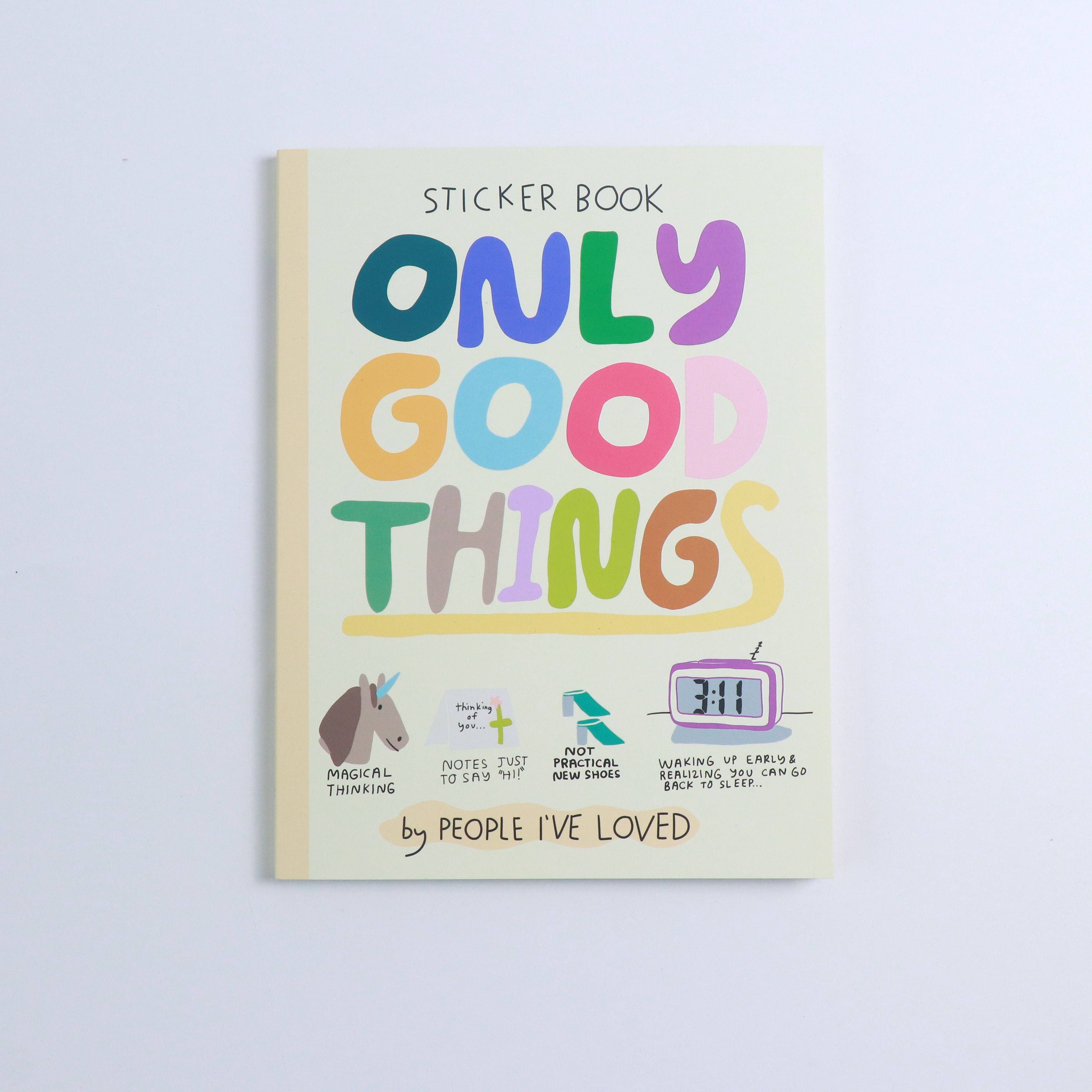 Favorite Story People I've Loved Only Good Things Sticker Book