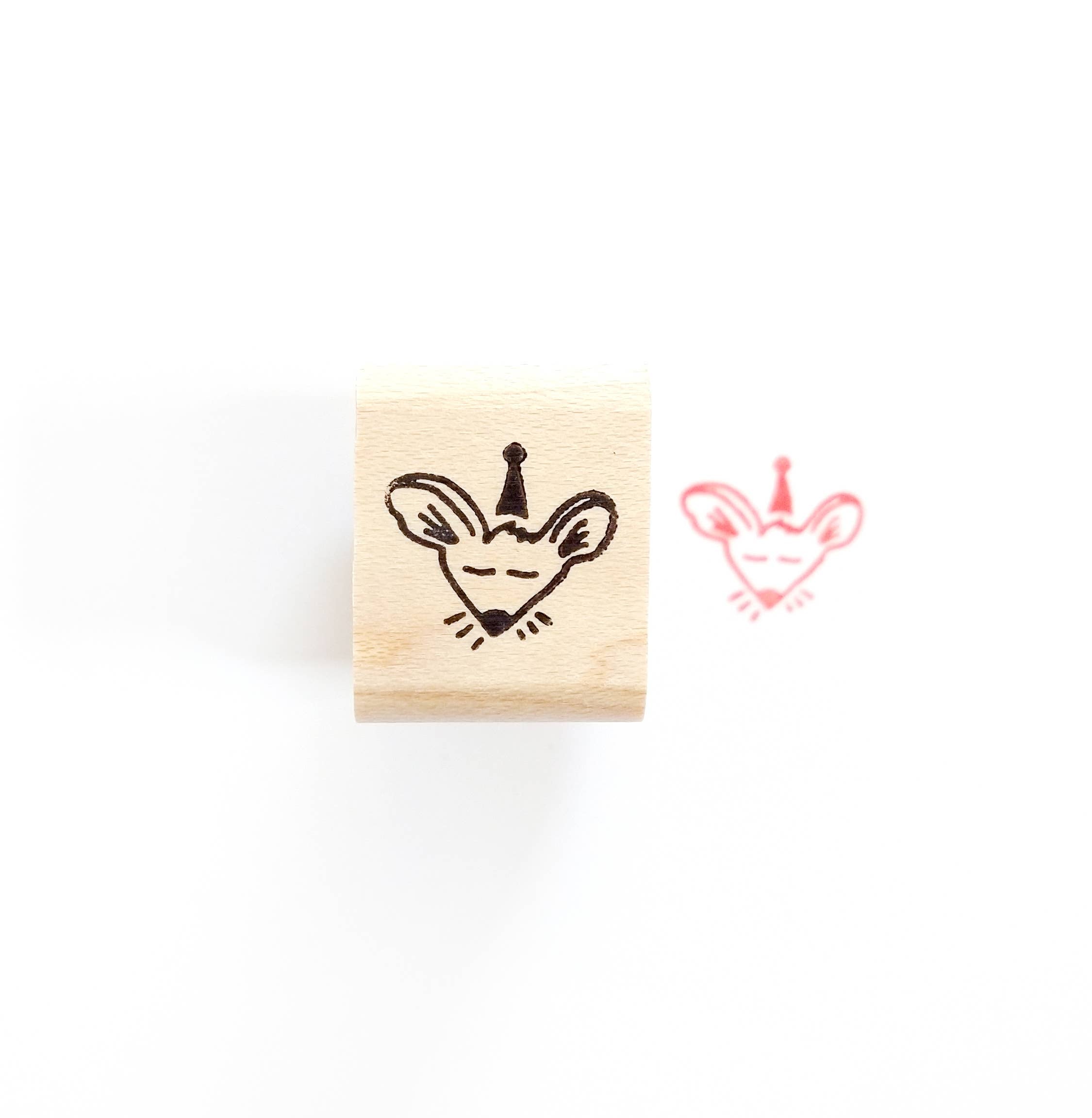Favorite Story Peppercorn Paper Party Mouse Mini Stamp
