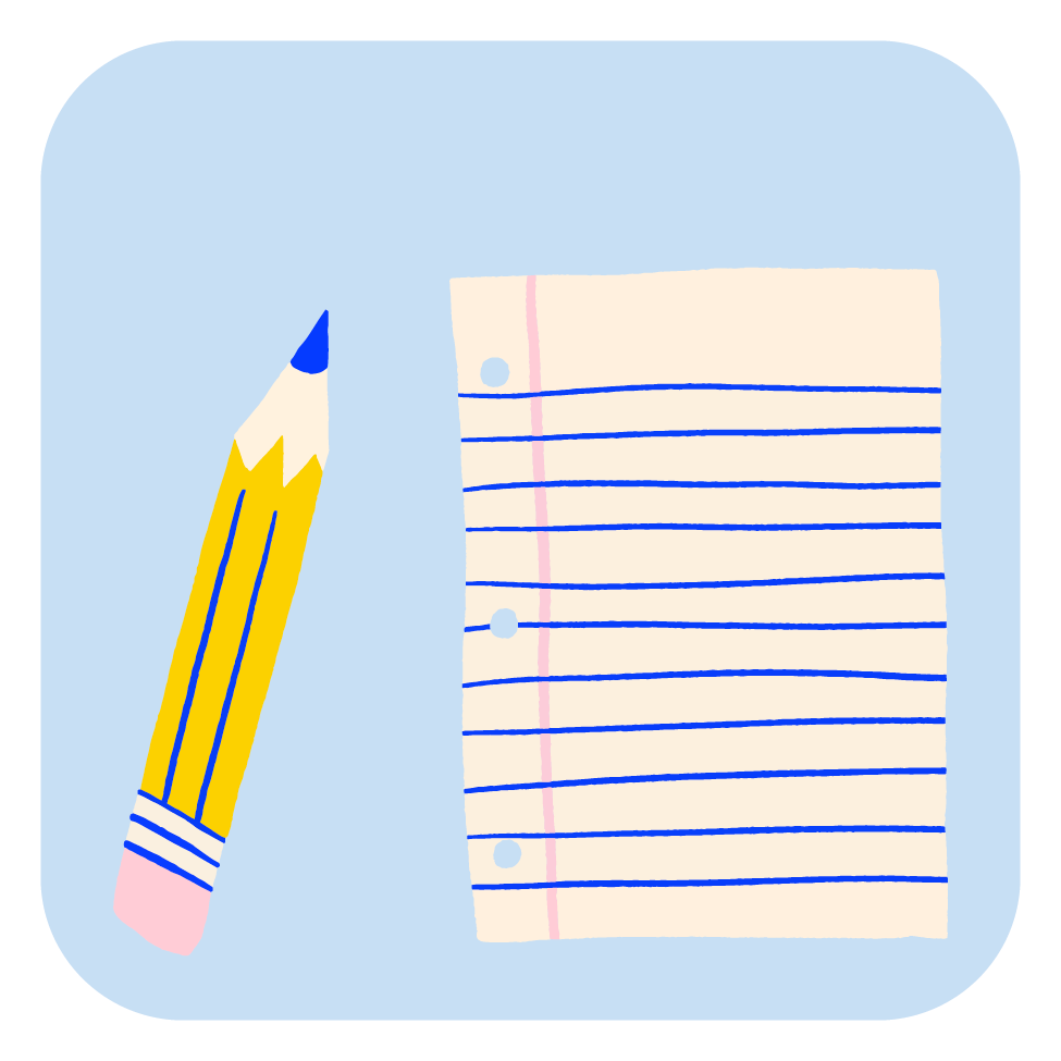 Favorite Story Hot Dang Press Pencil & Paper Buddies Iron On