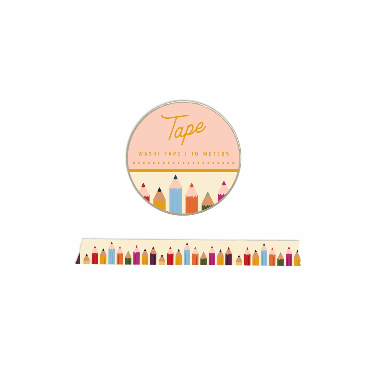 Favorite Story Ruff House Print Shop Pencil Pattern Washi Tape