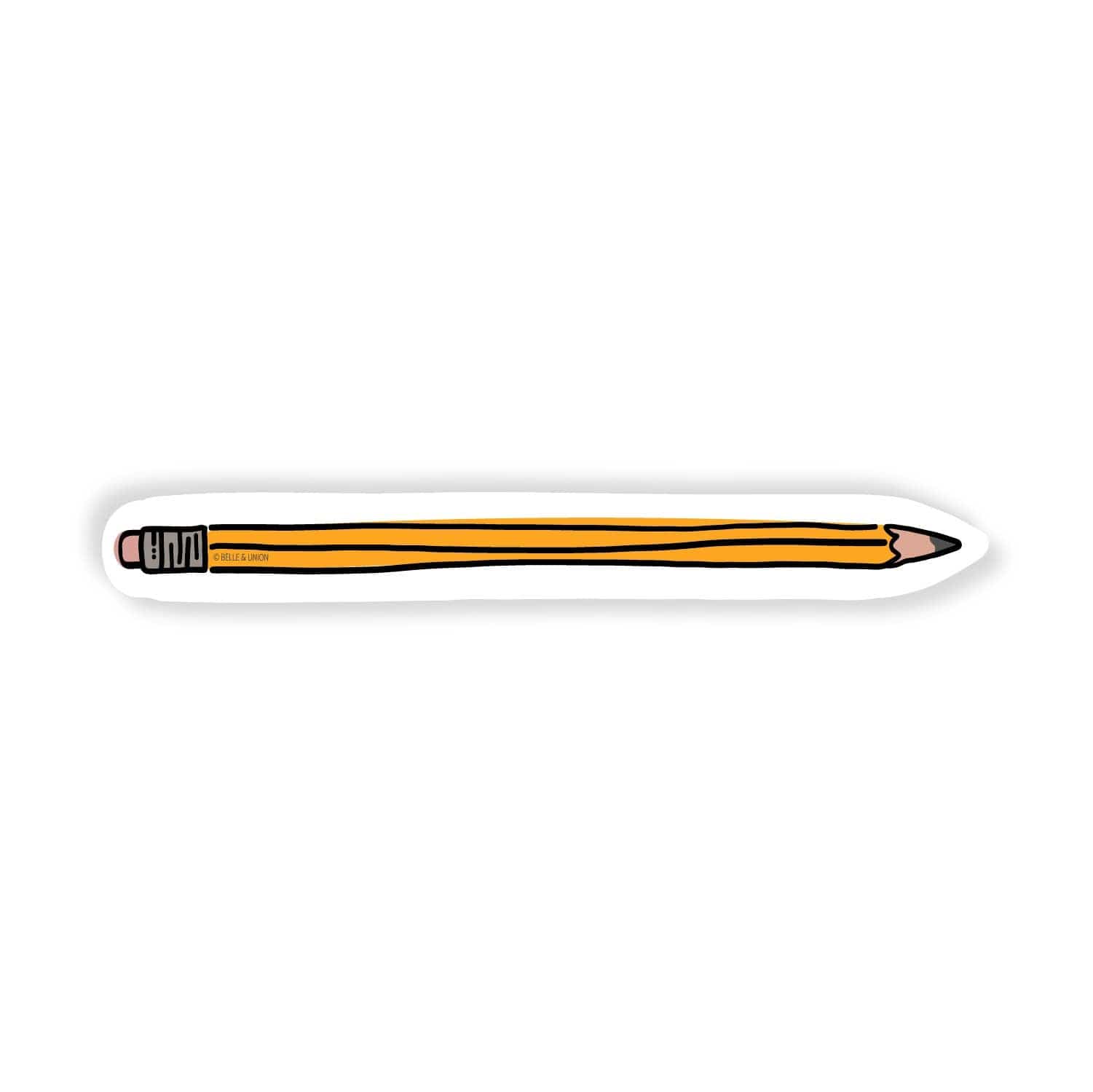 Favorite Story Belle & Union Pencil Sticker (actual size)