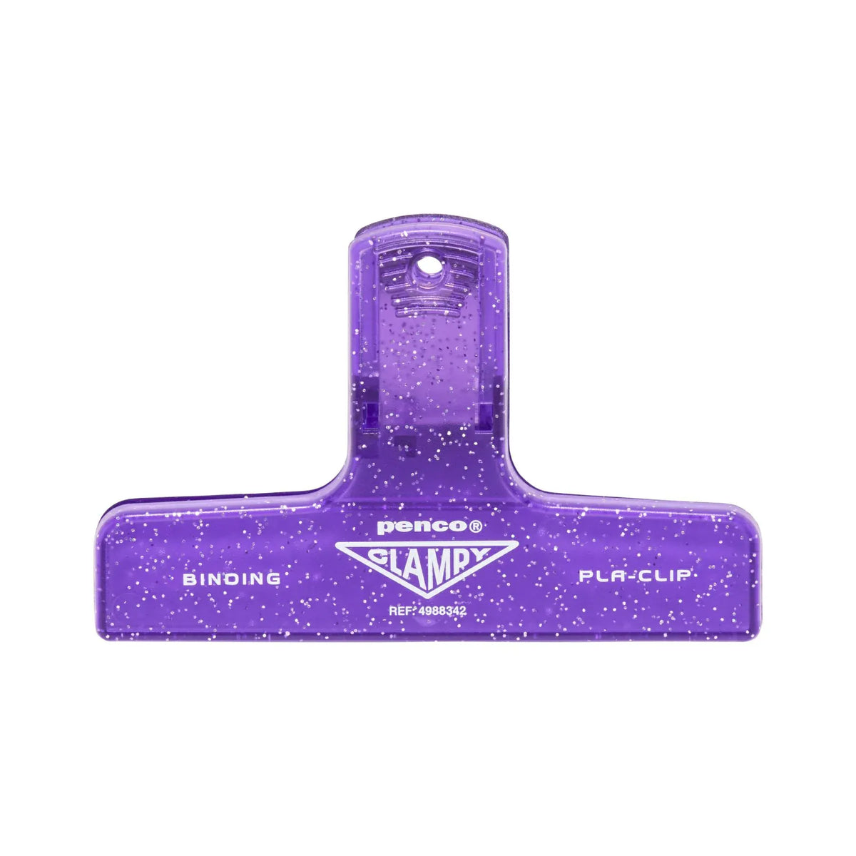 Favorite Story Plastic Clip Penco Glitter Purple Penco Clampy Plastic Clip