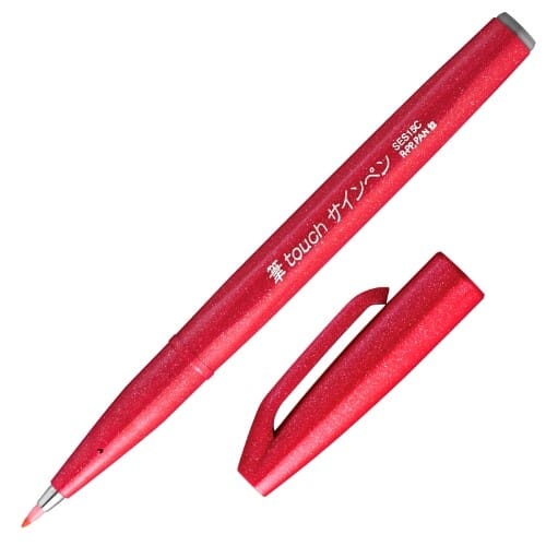 Favorite Story Brush pen Pentel Pentel Touch Sign Brush Pen