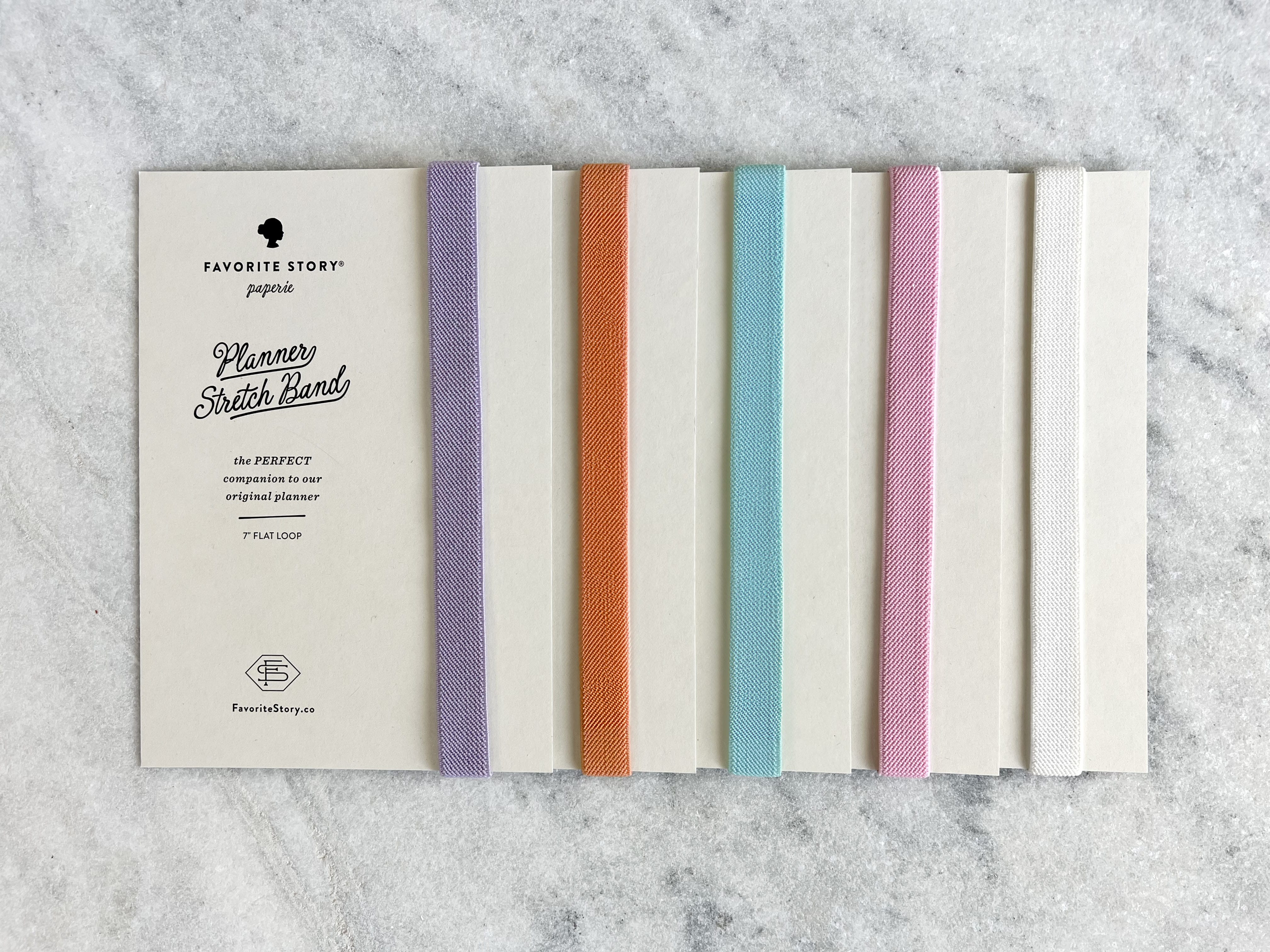 Favorite Story Planner Stretch Band Favorite Story Orange Planner Stretch Band