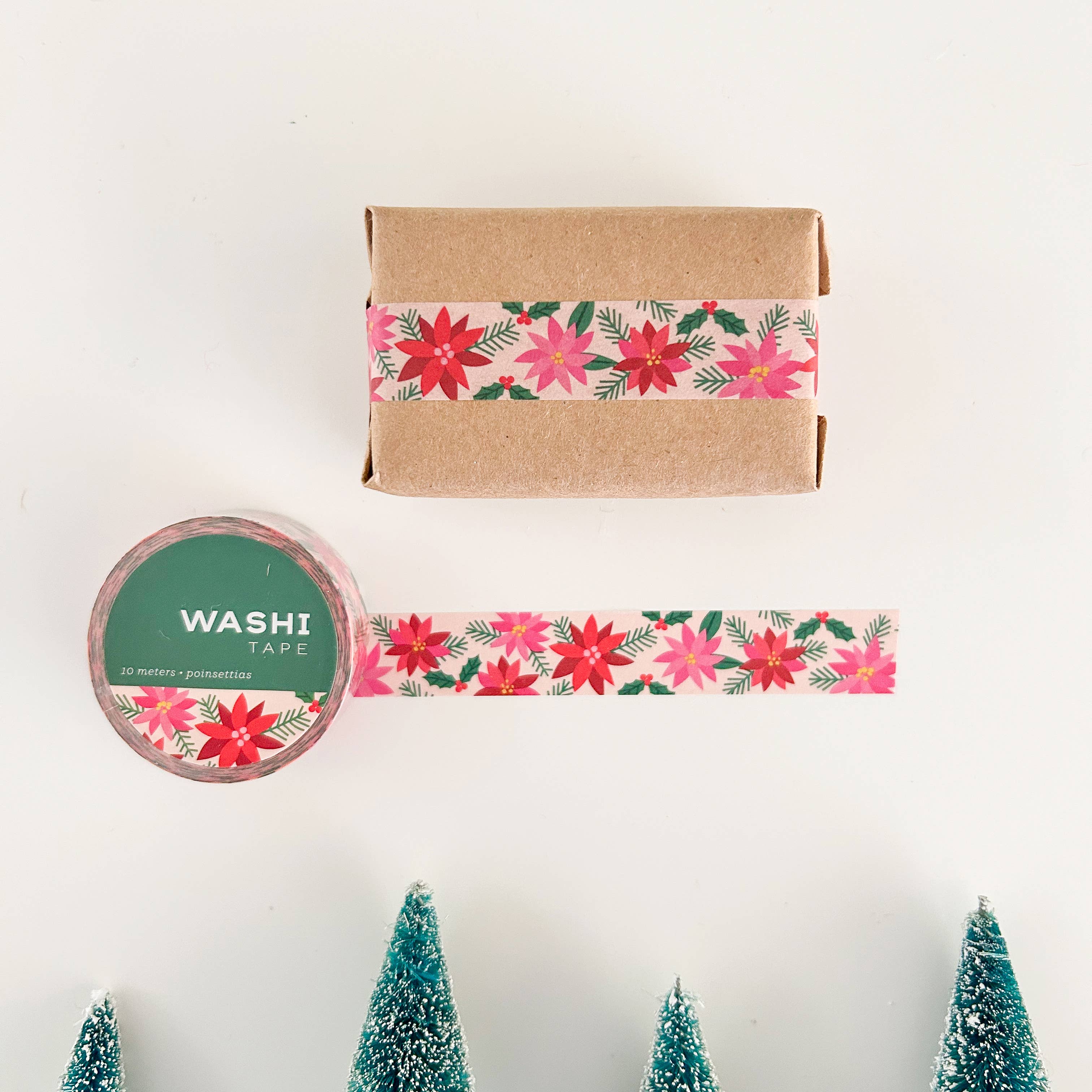 Favorite Story Girl of All Work Poinsettia Washi Tape
