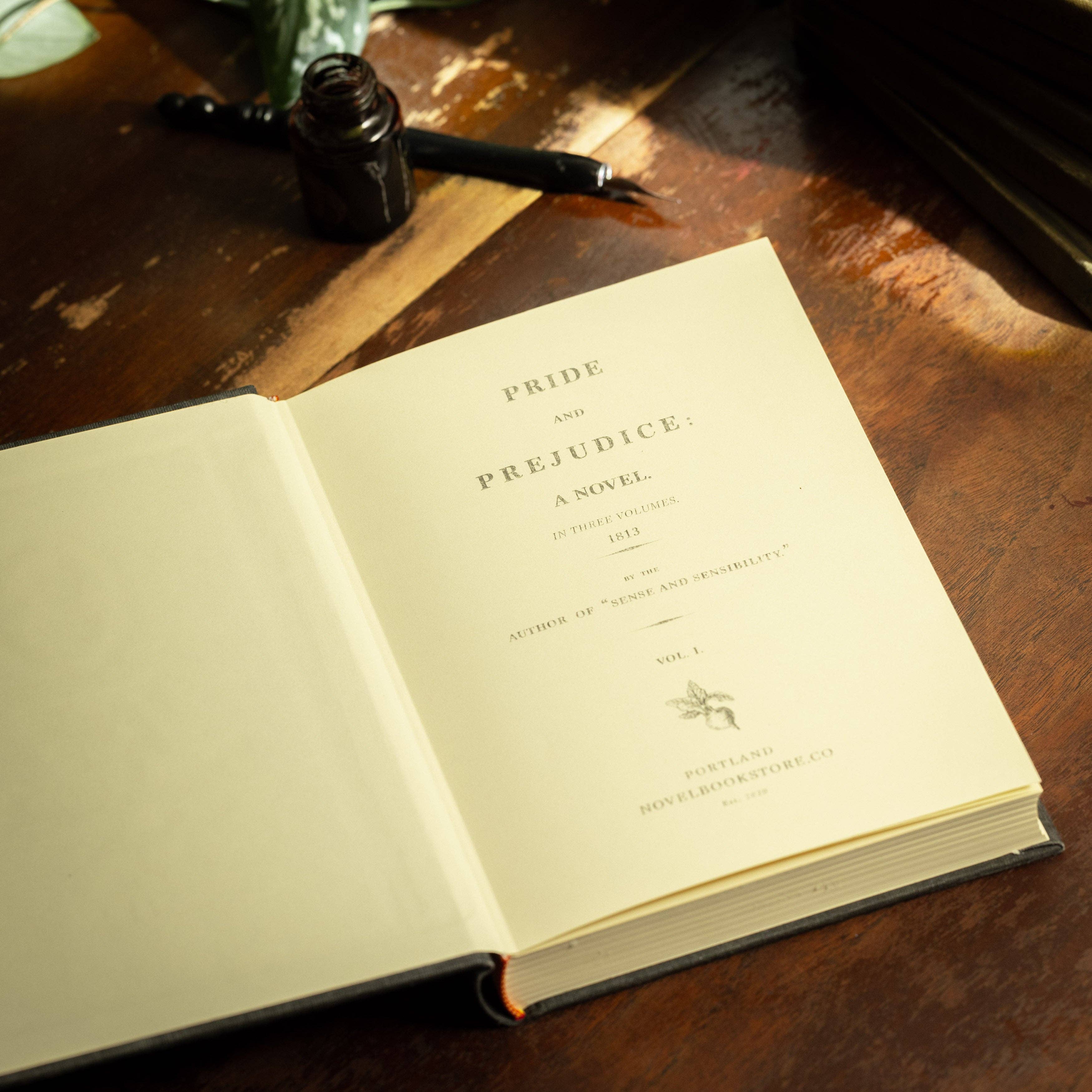 Favorite Story Novel Book Store *Pride & Prejudice by Jane Austen 1813 Book Journal