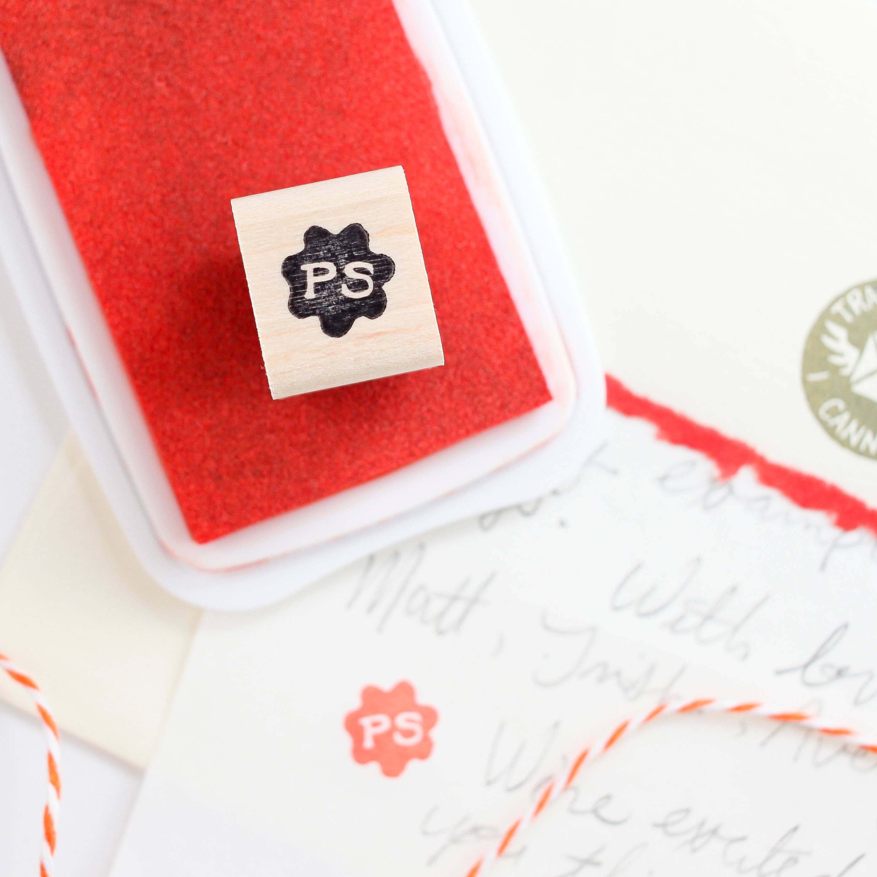 Favorite Story Peppercorn Paper PS Rubber Stamp
