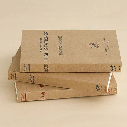 Favorite Story Notebook Hightide USA Puggy's Best Paperback Notebook, L