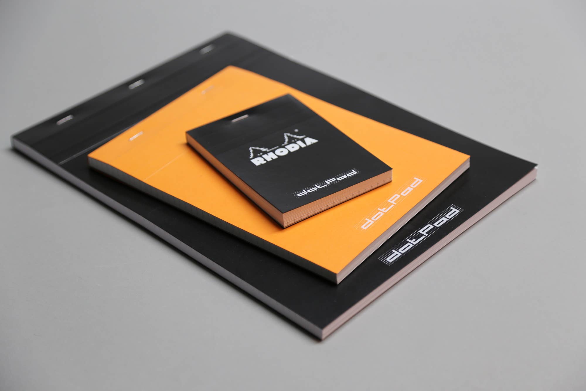 Favorite Story Exaclair 8.25" x 11.75" / Black DOTS Rhodia Classic Notepad  8.25 x 11.75