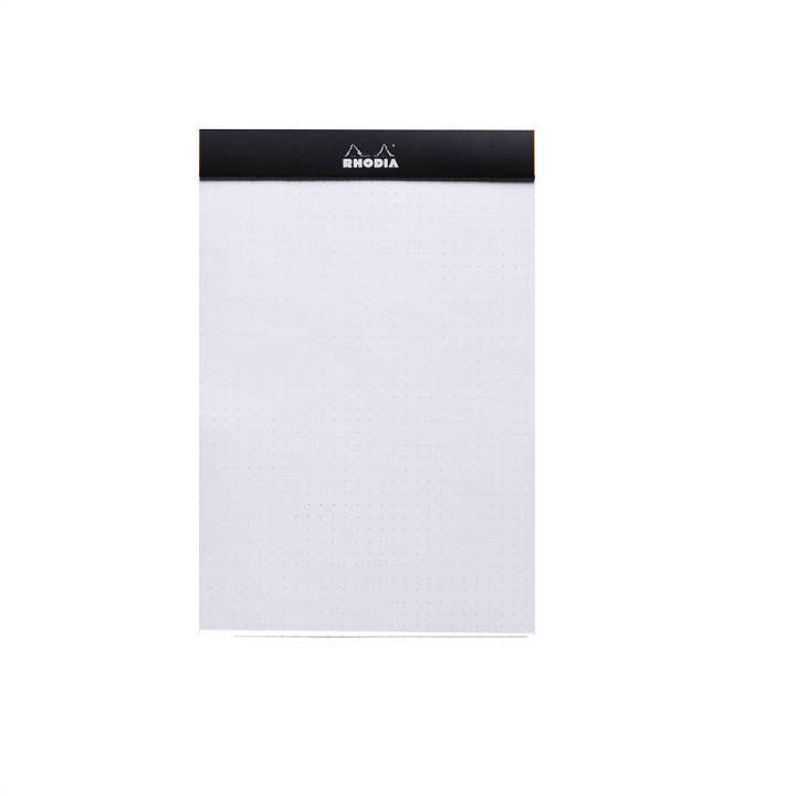 Favorite Story Exaclair 8.25" x 11.75" / Black DOTS Rhodia Classic Notepad  8.25 x 11.75