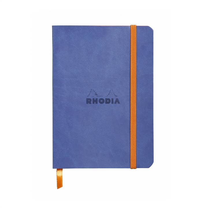 Favorite Story Notebook Exaclair Sapphire Lined Rhodiarama Softcover Journal (A5)