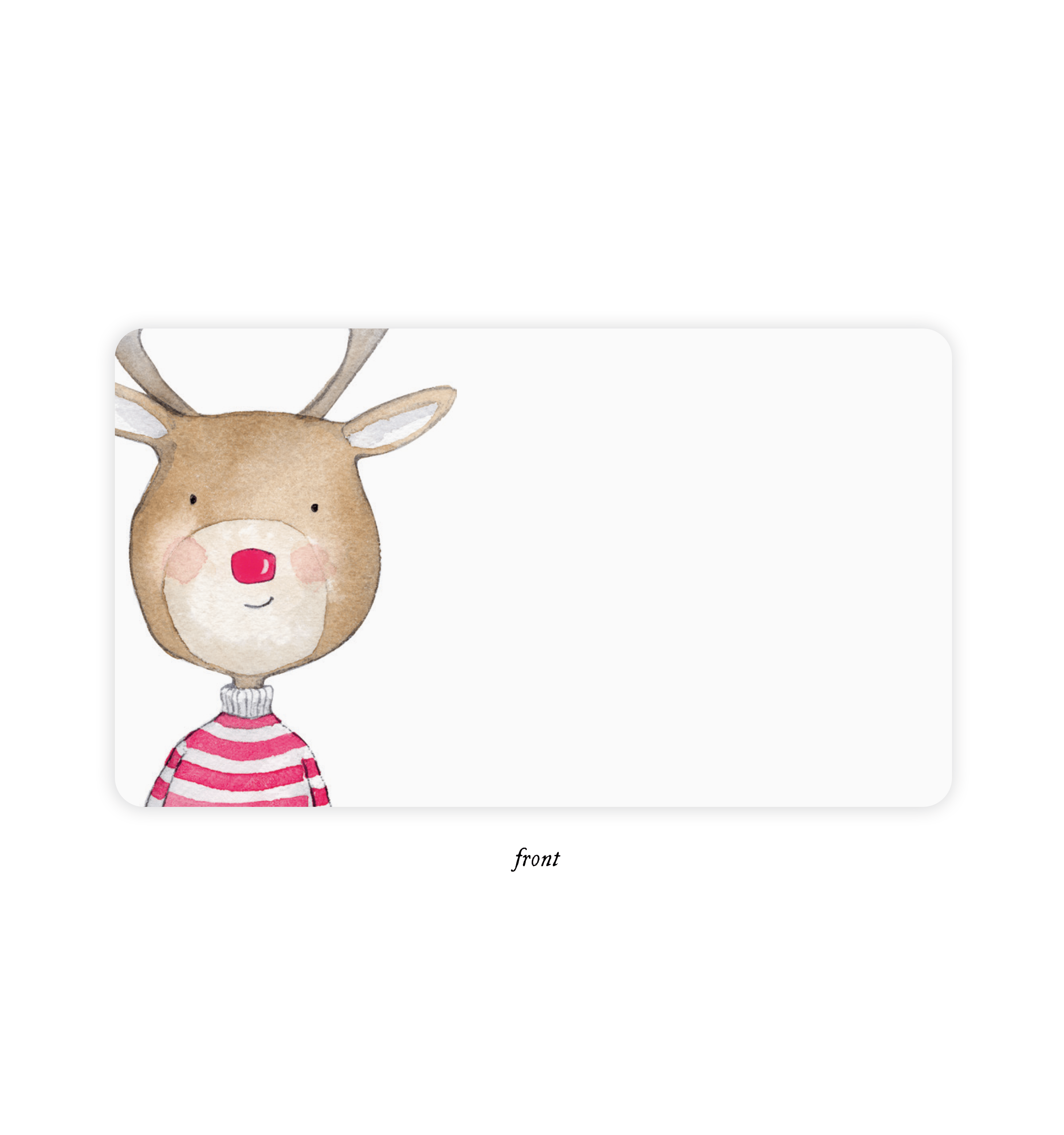 Favorite Story E. Frances Paper Rudolph Little Notes® – Mini Notecard Pack, Set of 5