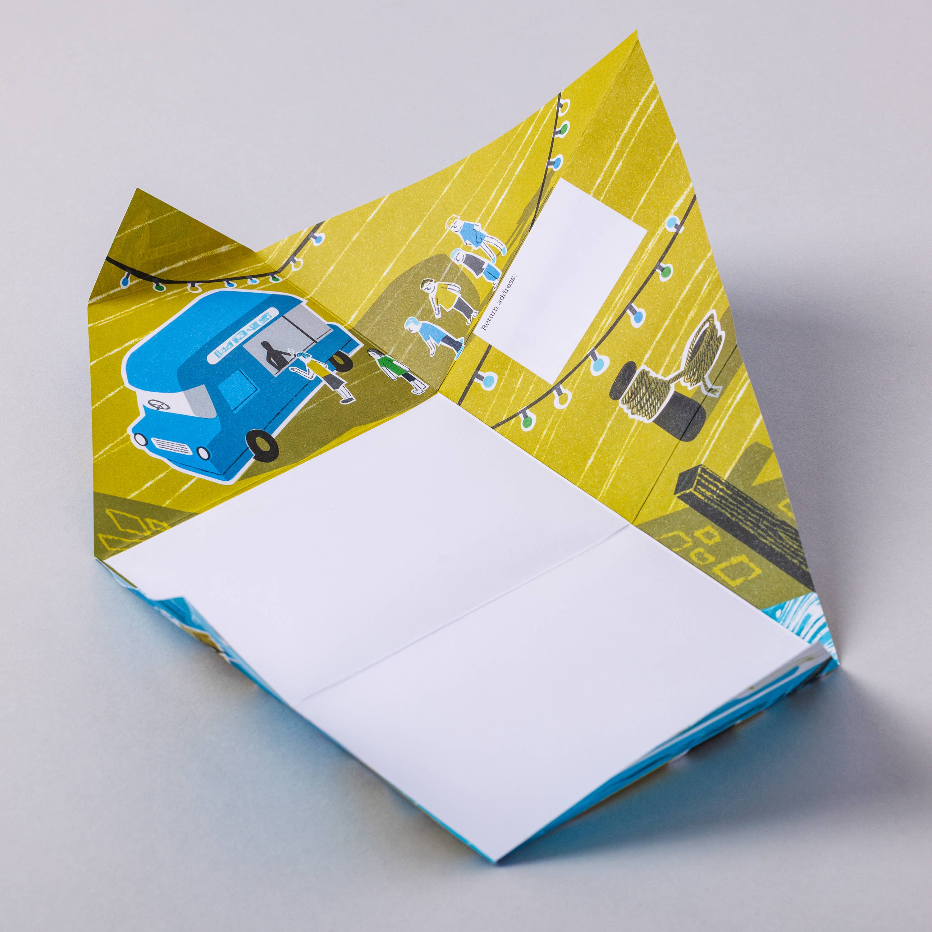 Favorite Story pigeonposted Safe Harbour Pigeon, Folding Letter Pack – Pack of 6 Letters