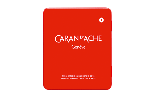 Favorite Story Caran d'Ache Set of 10 NEOCOLOR™ II Pastels in Metal Box