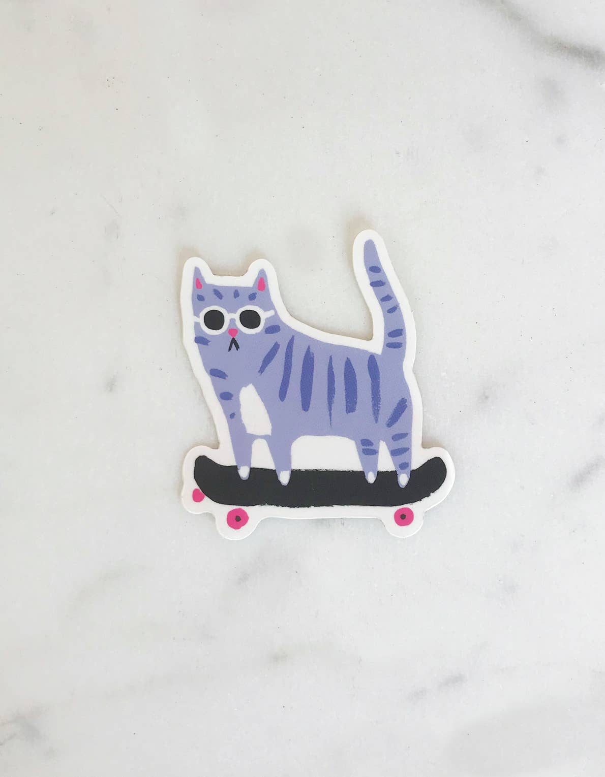 Favorite Story Idlewild Co. Skater Cat Die Cut Sticker