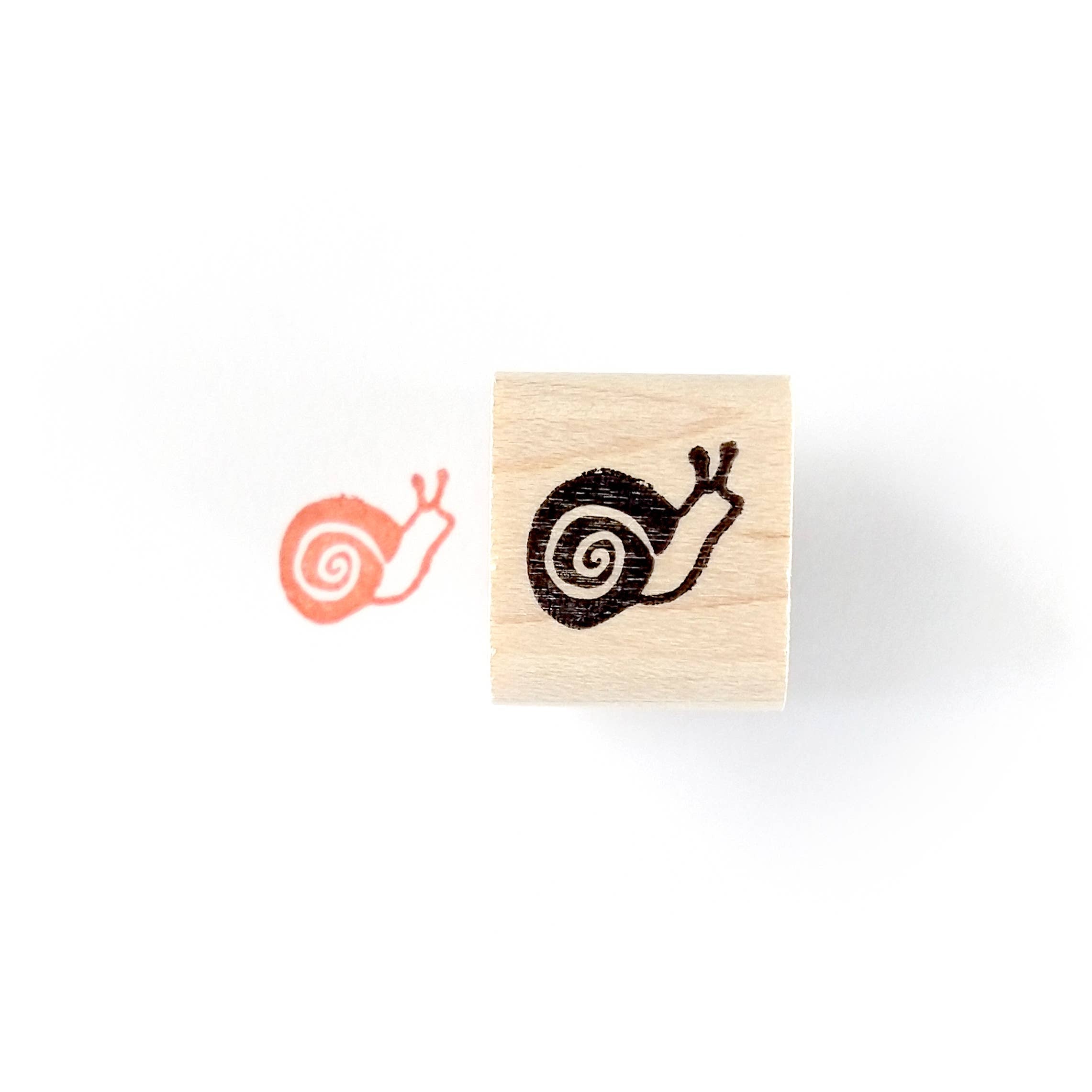 Favorite Story Peppercorn Paper Snail Mini Stamp