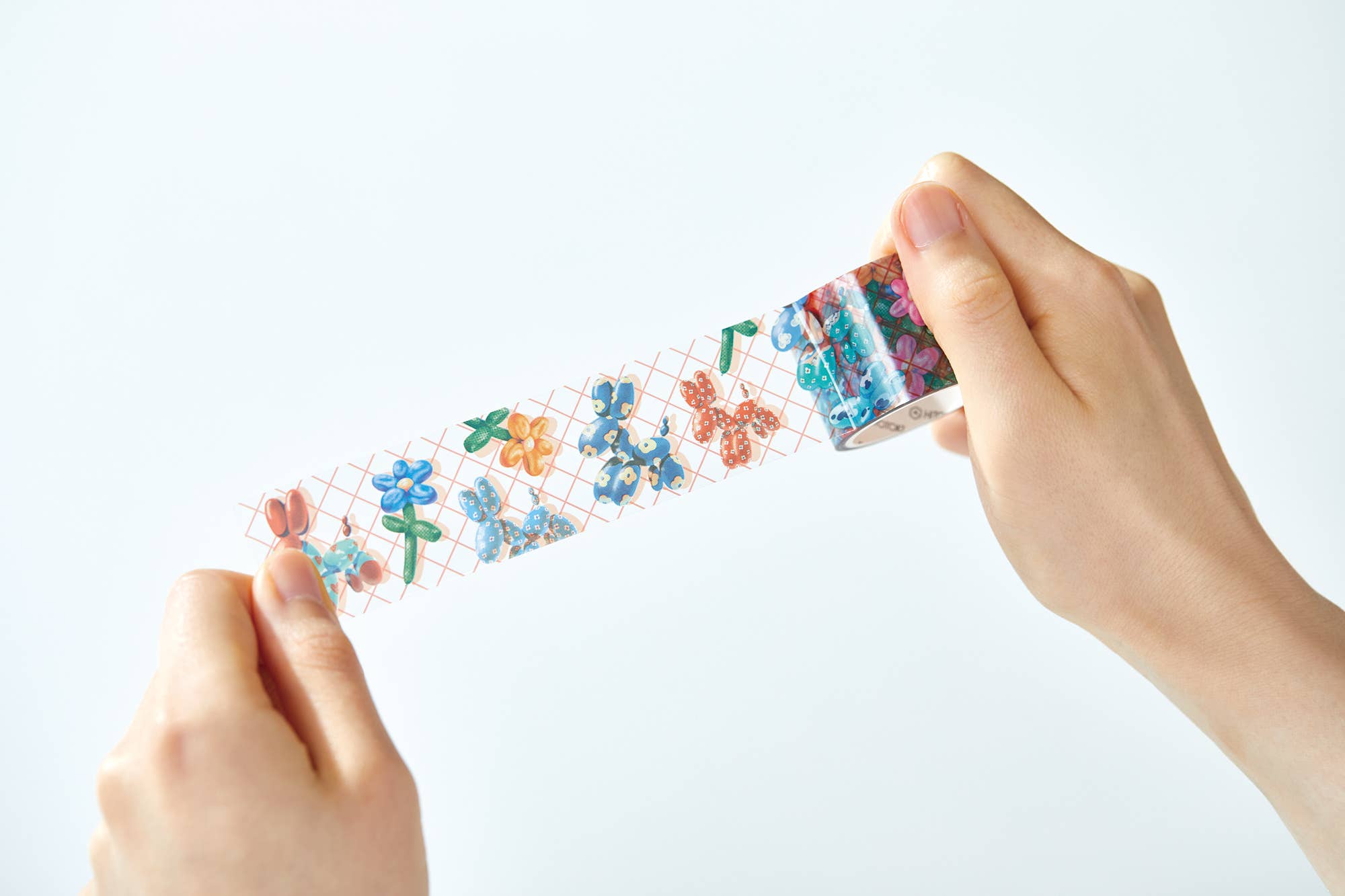 Favorite Story HITOTOKI by KING JIM collage SODA transparent Masking Tape 1.2"  WIDE