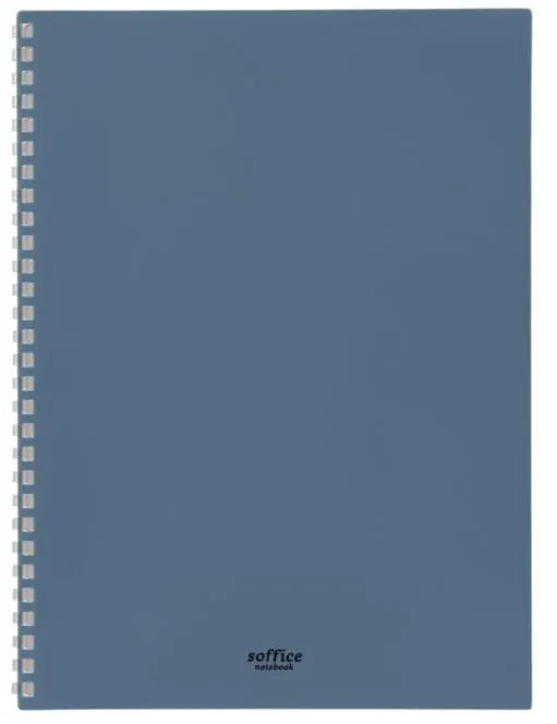 Favorite Story Notebook Soffice Soffice Notebook, Semi B5, Slate Blue