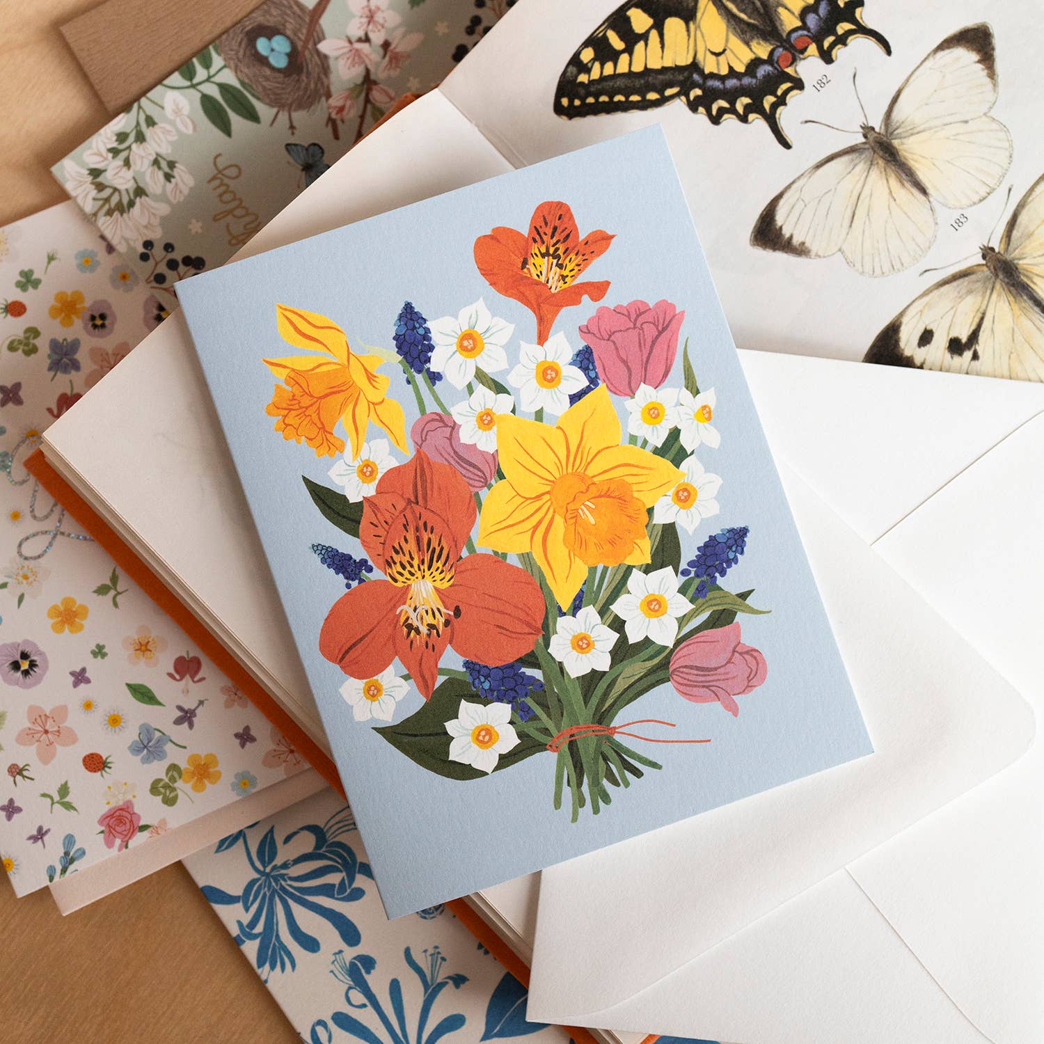 Favorite Story Botanica Paper Co. SPRING BOUQUET |  greeting card