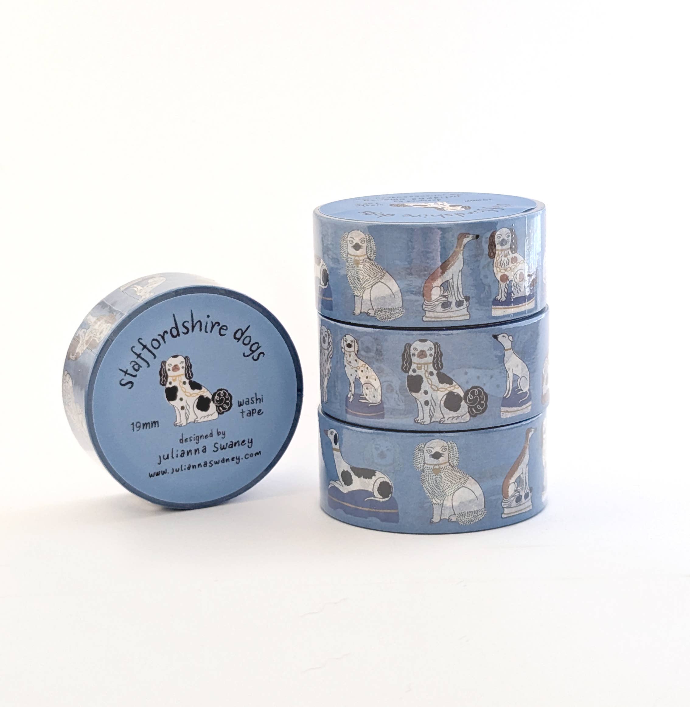 Favorite Story Julianna Swaney Staffordshire Dogs  Washi Tape 19mm