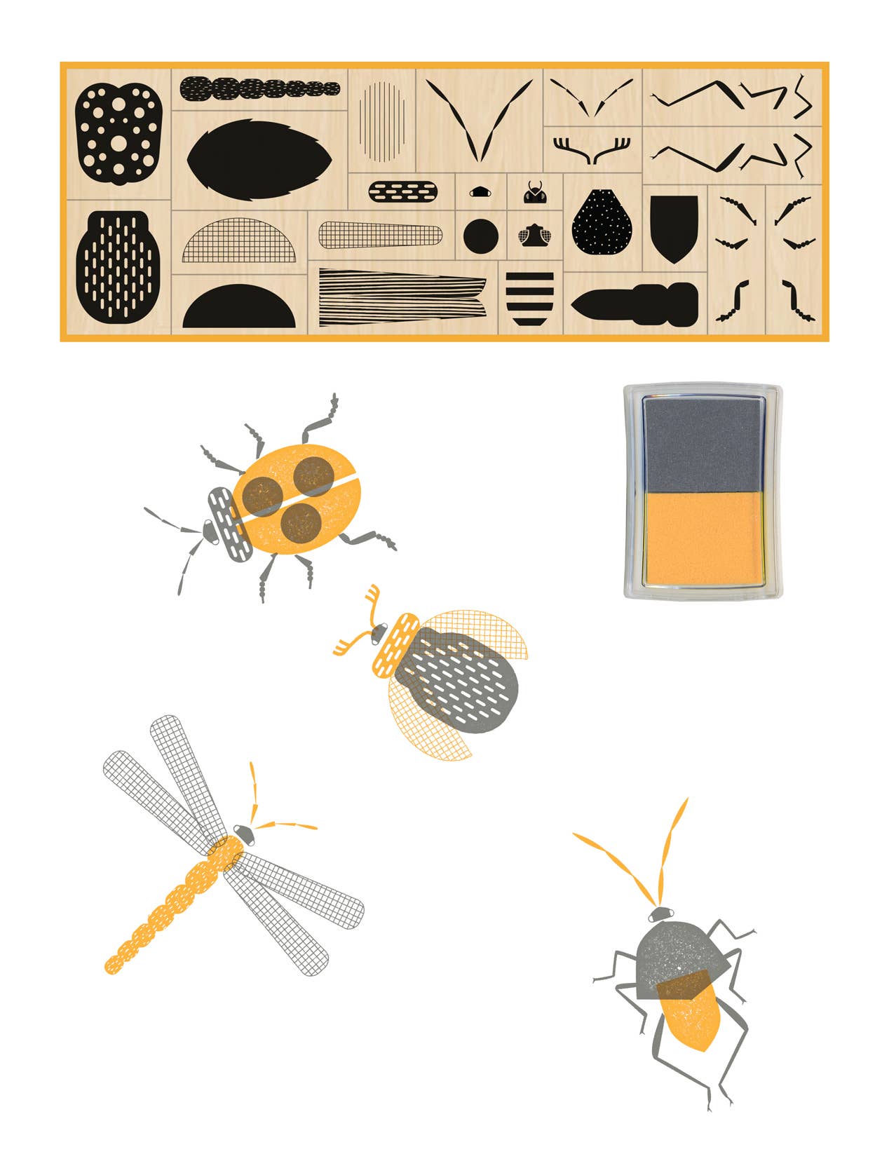 Favorite Story Chronicle Books Stamp Bugs