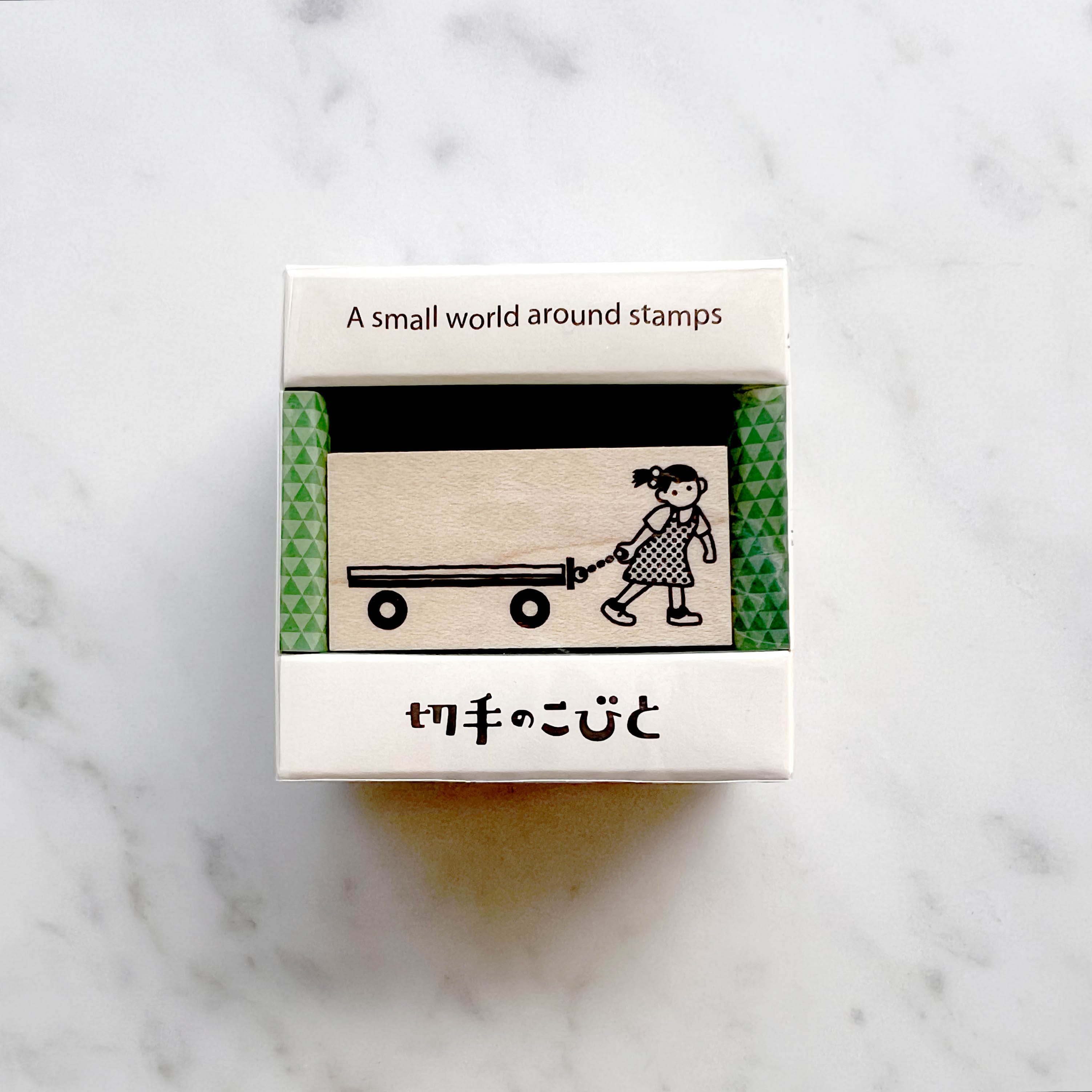 Favorite Story Stamp Kitte No Kobito 27 - Trolley Stamp for Postage Stamps