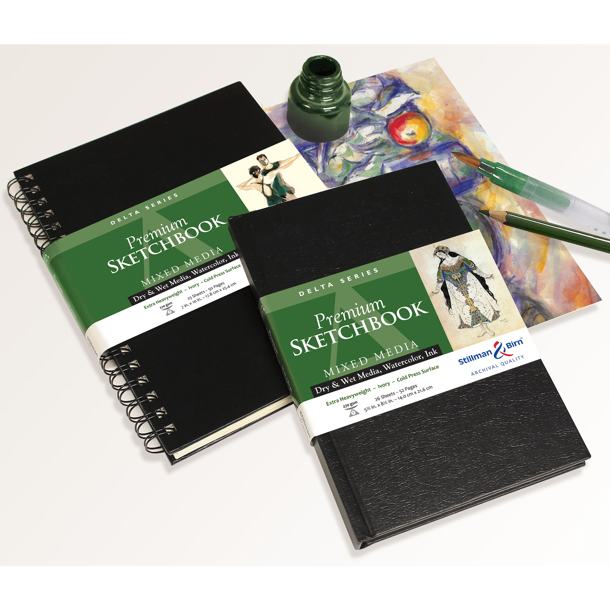 Favorite Story Exaclair Stillman & Birn Mixed Media Journal - Delta Series - Ivory