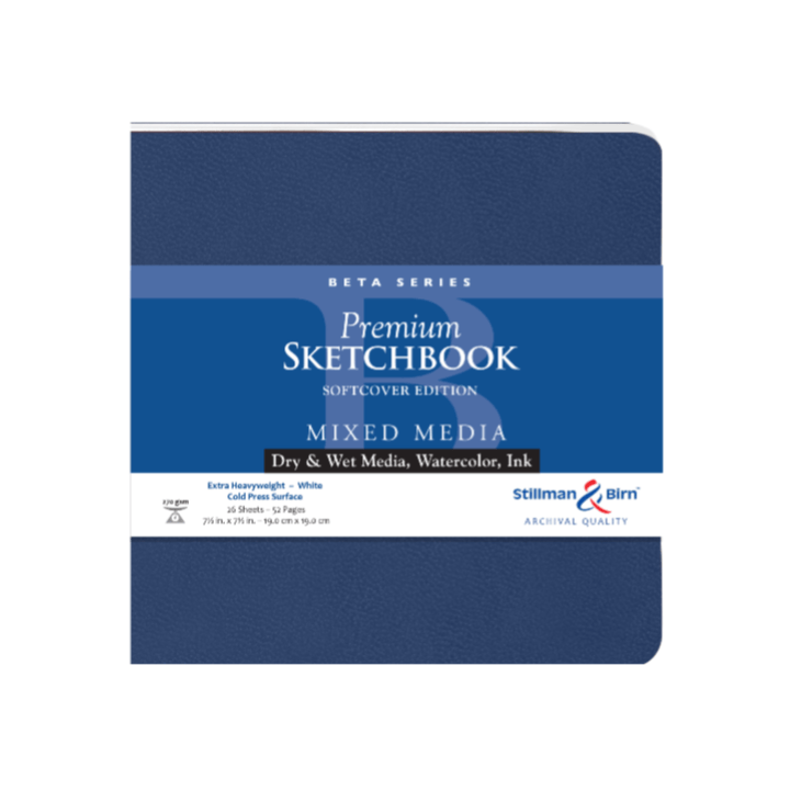 Favorite Story Sketchbook Exaclair Stillman & Birn Mixed Media Sketchbook - Beta Series