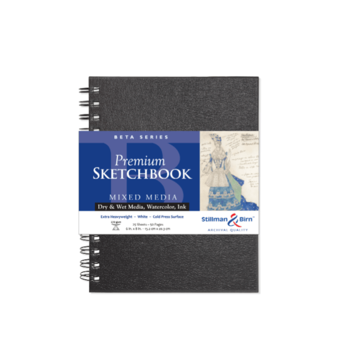 Favorite Story Sketchbook Exaclair Stillman & Birn Mixed Media Sketchbook - Beta Series