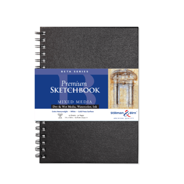 Favorite Story Sketchbook Exaclair Stillman & Birn Mixed Media Sketchbook - Beta Series