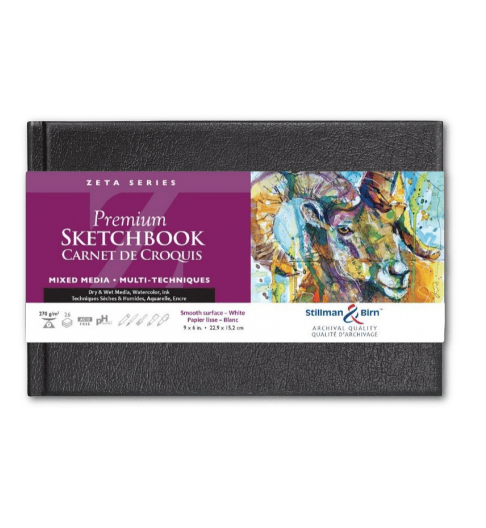 Favorite Story Exaclair Stillman & Birn Mixed Media Sketchbook -Zeta Series