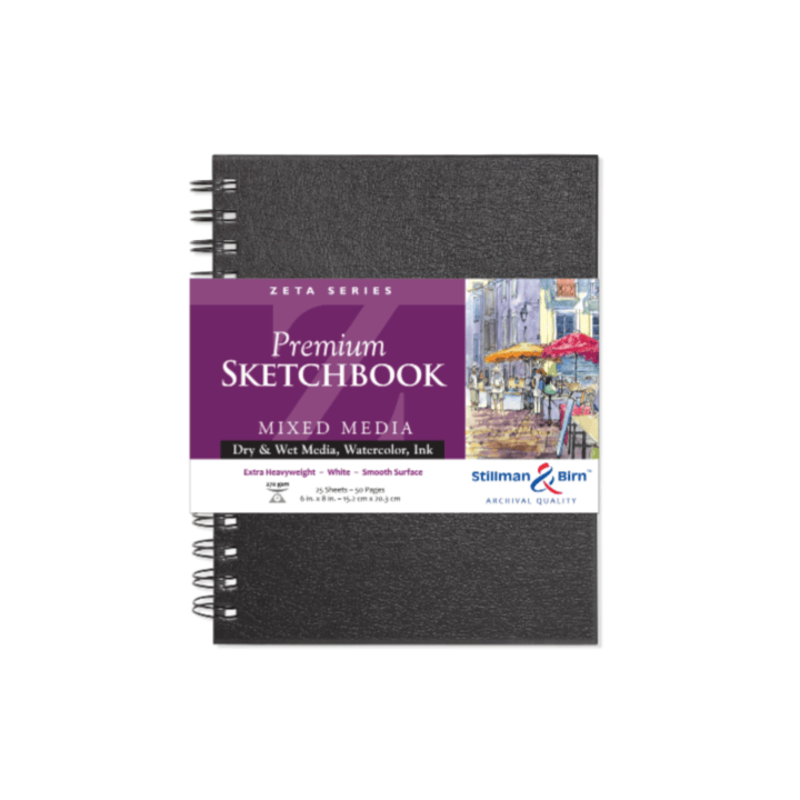 Favorite Story Exaclair Stillman & Birn Mixed Media Sketchbook -Zeta Series