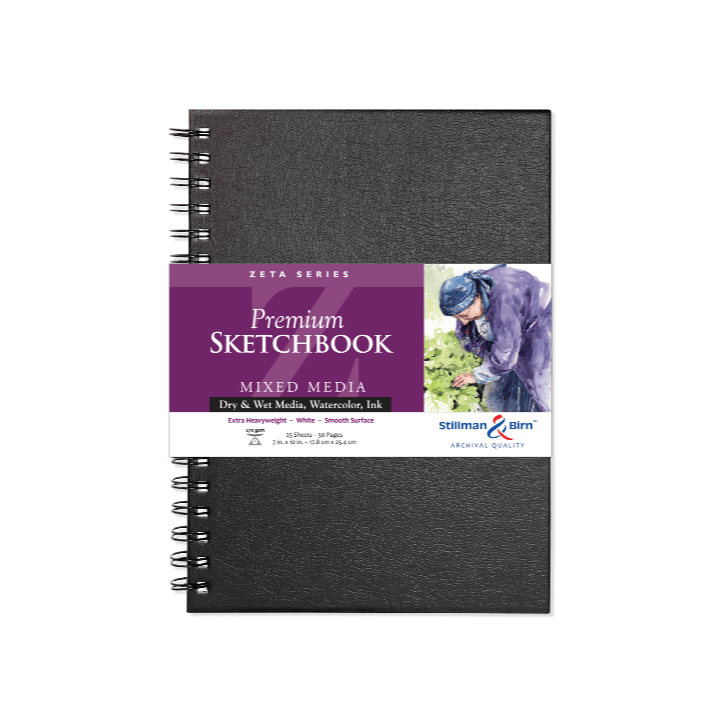 Favorite Story Exaclair Stillman & Birn Mixed Media Sketchbook -Zeta Series