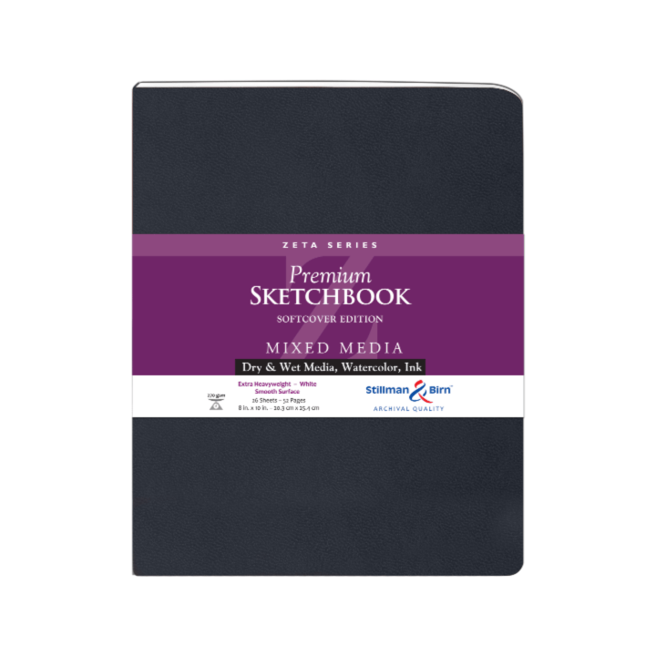 Favorite Story Exaclair Stillman & Birn Mixed Media Sketchbook -Zeta Series