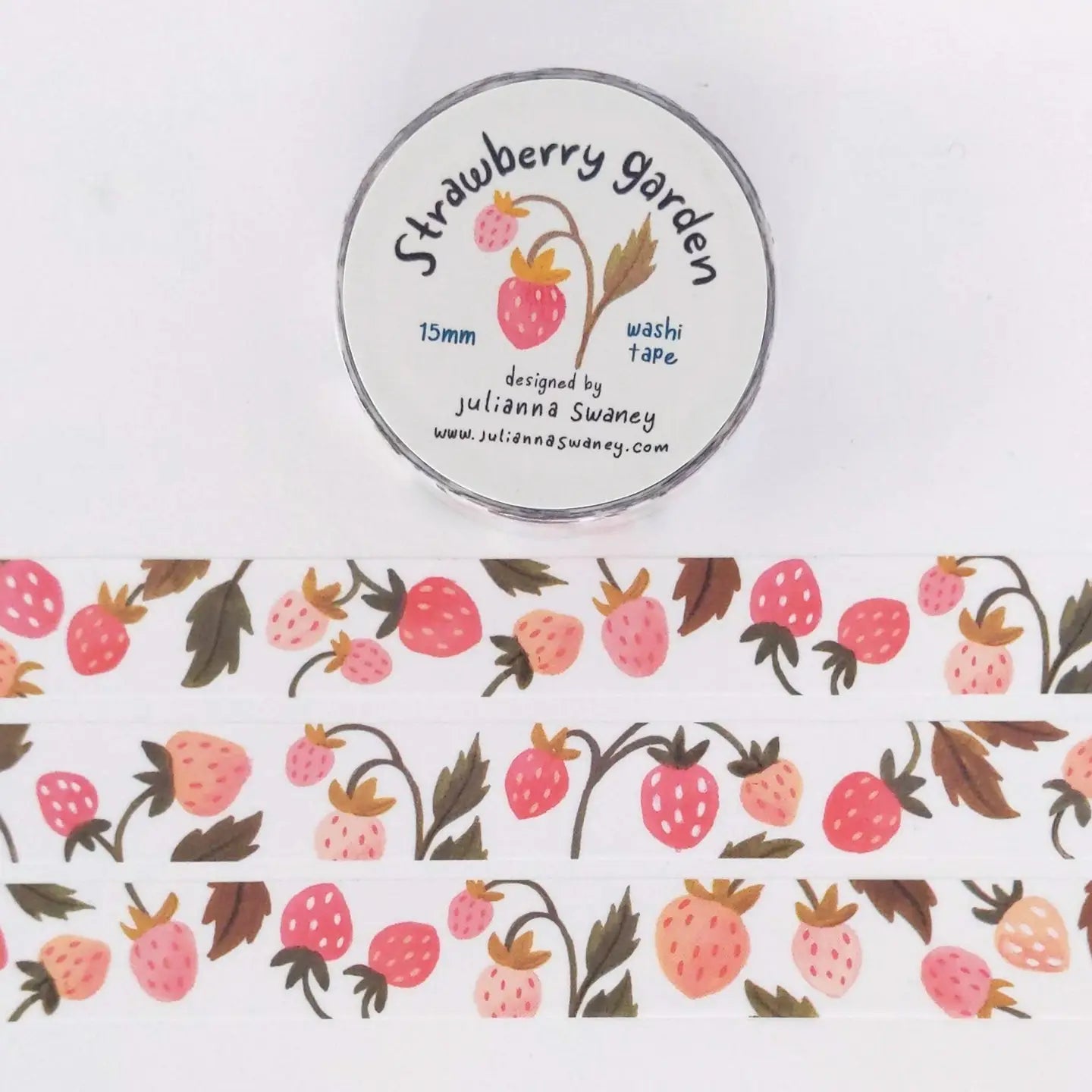 Favorite Story Washi Tape Julianna Swaney Strawberry Garden Washi Tape