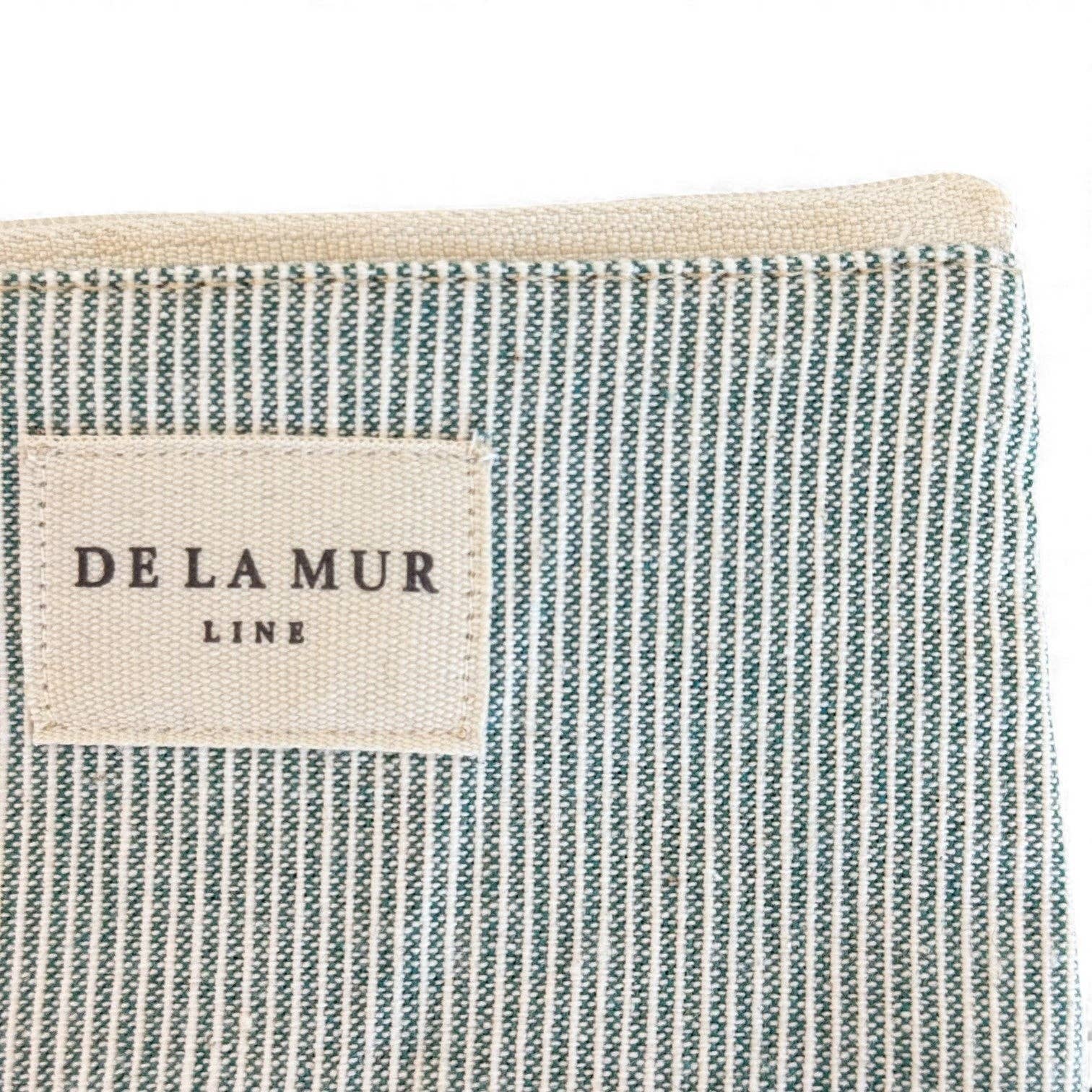 Favorite Story DE LA MUR LINE US Inc Striped Eyewear Case – Light Green & Green (Teo)